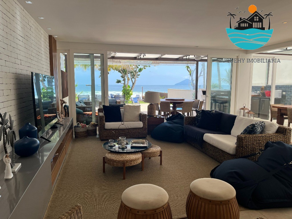 Casa a Venda em Juquehy Pé na Areia, Aluguel Max 12 pessoas,5 suítes, piscina privativa, vaga 4 autos e 500m² de área construída Juquehy Imobiliária