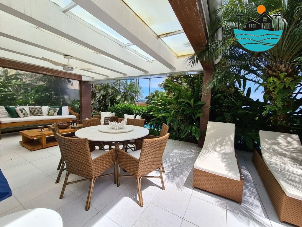 Casa a Venda em Juquehy Frente ao Mar, Aluguel Mas 12 pessoas, com 5 Suítes, vista ao mar, 350m² de área construída Juquehy Imobiliária