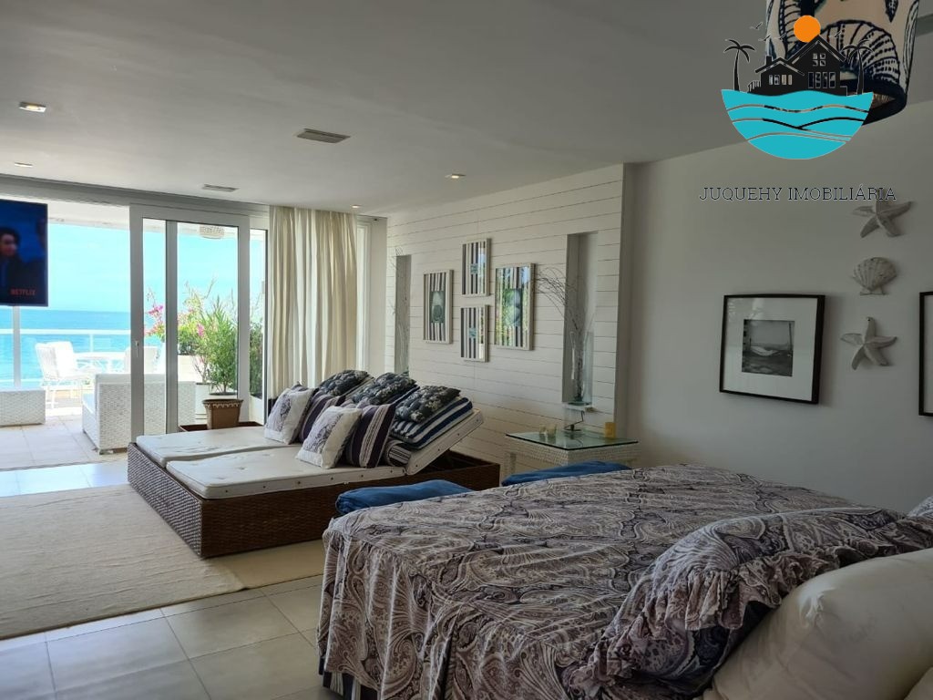 Casa a Venda em Juquehy Frente ao Mar, Aluguel Mas 12 pessoas, com 5 Suítes, vista ao mar, 350m² de área construída Juquehy Imobiliária