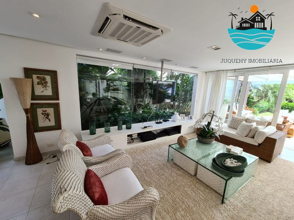 Casa a Venda em Juquehy Frente ao Mar, Aluguel Mas 12 pessoas, com 5 Suítes, vista ao mar, 350m² de área construída Juquehy Imobiliária