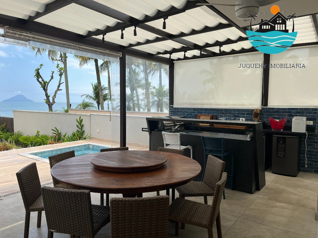 Casa a Venda em Juquehy Pé na Areia, Aluguel Max 12 pessoas,5 suítes, piscina privativa, vaga 4 autos e 500m² de área construída Juquehy Imobiliária