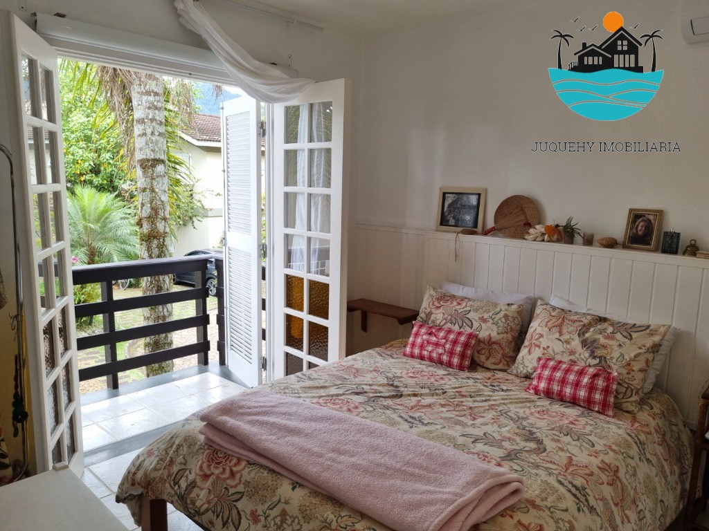Aluguel de temporada em Juquehy - Condomínio Pé na Areia. Com 4 dormitórios, 2 suítes c/ vista ao mar, 2 vagas e max. 8 pessoas Juquehy Imobiliária
