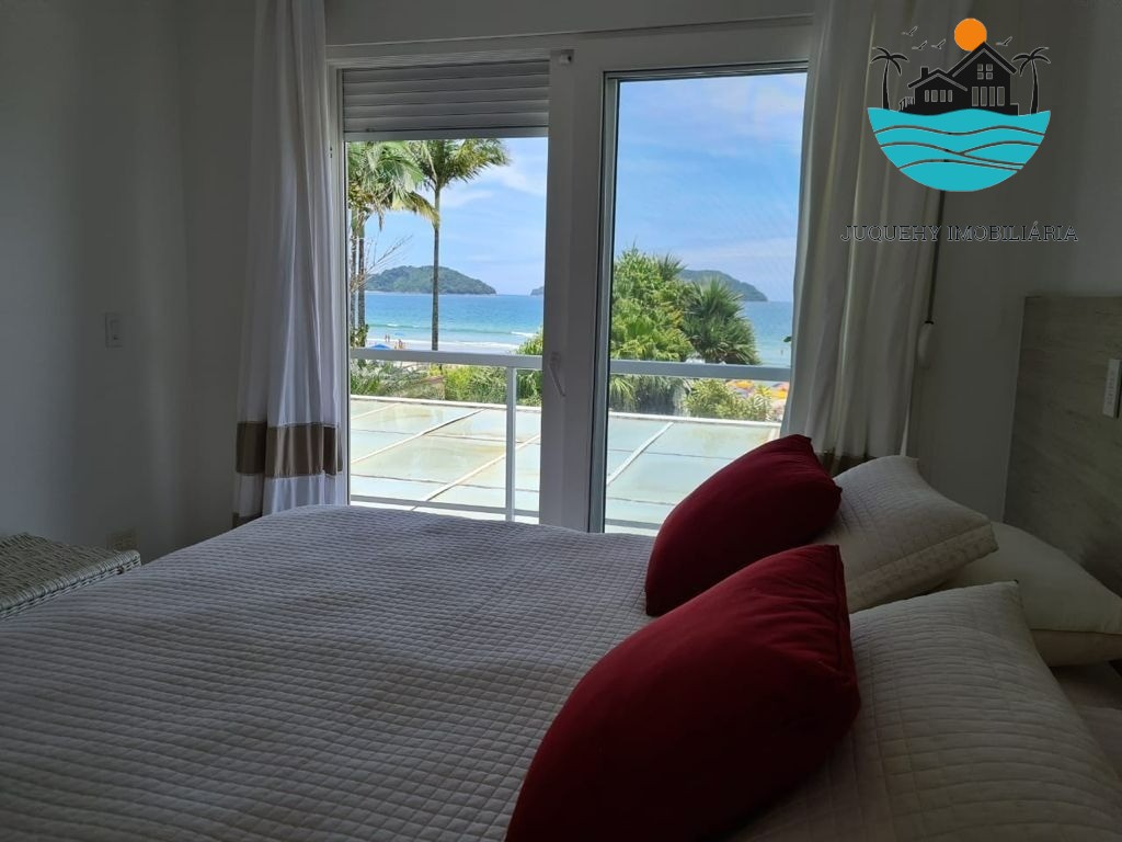 Casa a Venda em Juquehy Frente ao Mar, Aluguel Mas 12 pessoas, com 5 Suítes, vista ao mar, 350m² de área construída Juquehy Imobiliária