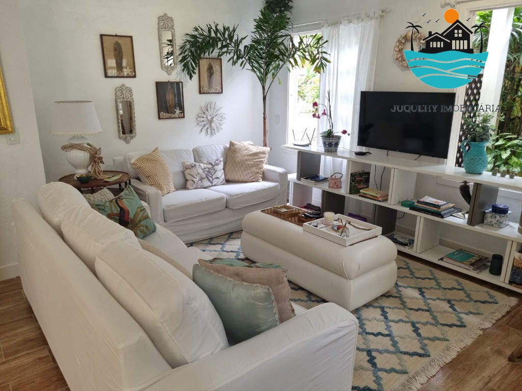 Aluguel de temporada em Juquehy - Condomínio Pé na Areia. Com 4 dormitórios, 2 suítes c/ vista ao mar, 2 vagas e max. 8 pessoas Juquehy Imobiliária