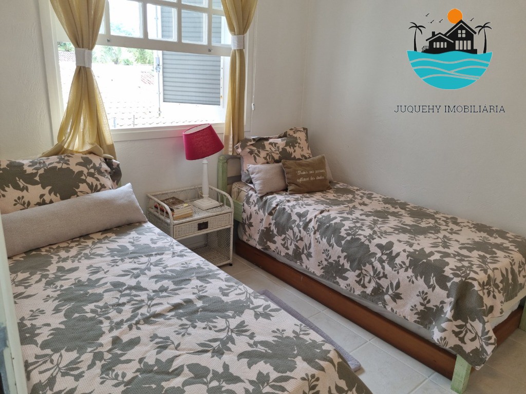 Aluguel de temporada em Juquehy - Condomínio Pé na Areia. Com 4 dormitórios, 2 suítes c/ vista ao mar, 2 vagas e max. 8 pessoas Juquehy Imobiliária