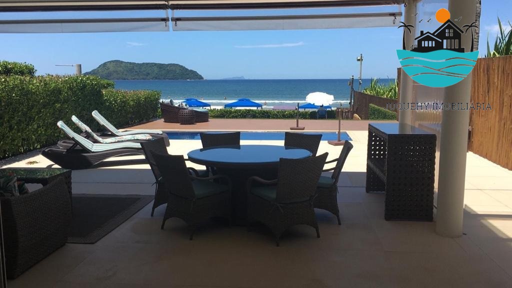 Casa Pé na Areia Juquehy Venda, Aluguel de temporada Max 8 pessoas, 4 suítes, piscina e gourmet priv,, 350m² de área construída Juquehy Imobiliária
