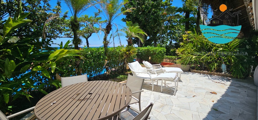 Casa para alugar em condomínio fechado pé na areia com vista ao mar em Juquehy, com 4 suítes, - Acomodação máx. 10 pessoas Juquehy Imobiliária