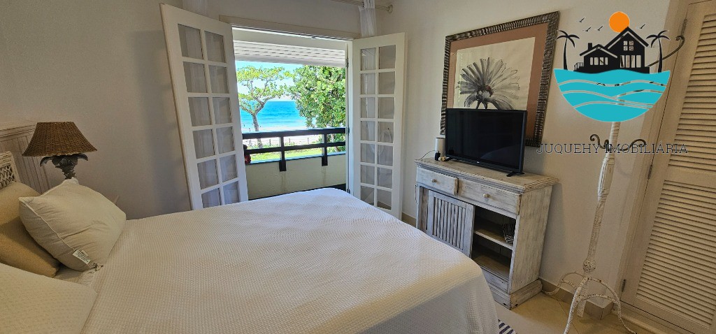 Casa para alugar em condomínio fechado pé na areia com vista ao mar em Juquehy, com 4 suítes, - Acomodação máx. 10 pessoas Juquehy Imobiliária