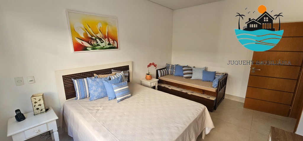 Casa em condomínio pé na areia - Temporada, com 5 suítes, 1 térrea, serviço de praia, acomodação para 14 pessoas, 4 vagas Juquehy Imobiliária