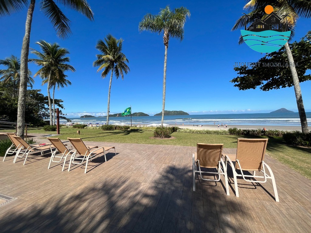 Casa em condomínio pé na areia - Temporada, com 5 suítes, 1 térrea, serviço de praia, acomodação para 14 pessoas, 4 vagas Juquehy Imobiliária