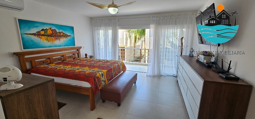 Casa em condomínio pé na areia - Temporada, com 5 suítes, 1 térrea, serviço de praia, acomodação para 14 pessoas, 4 vagas Juquehy Imobiliária