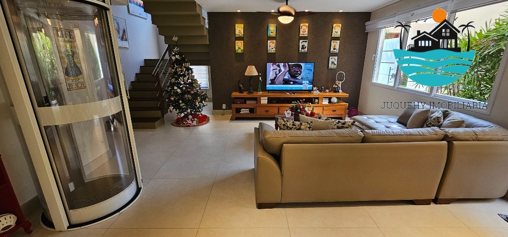 Casa em condomínio pé na areia - Temporada, com 5 suítes, 1 térrea, serviço de praia, acomodação para 14 pessoas, 4 vagas Juquehy Imobiliária