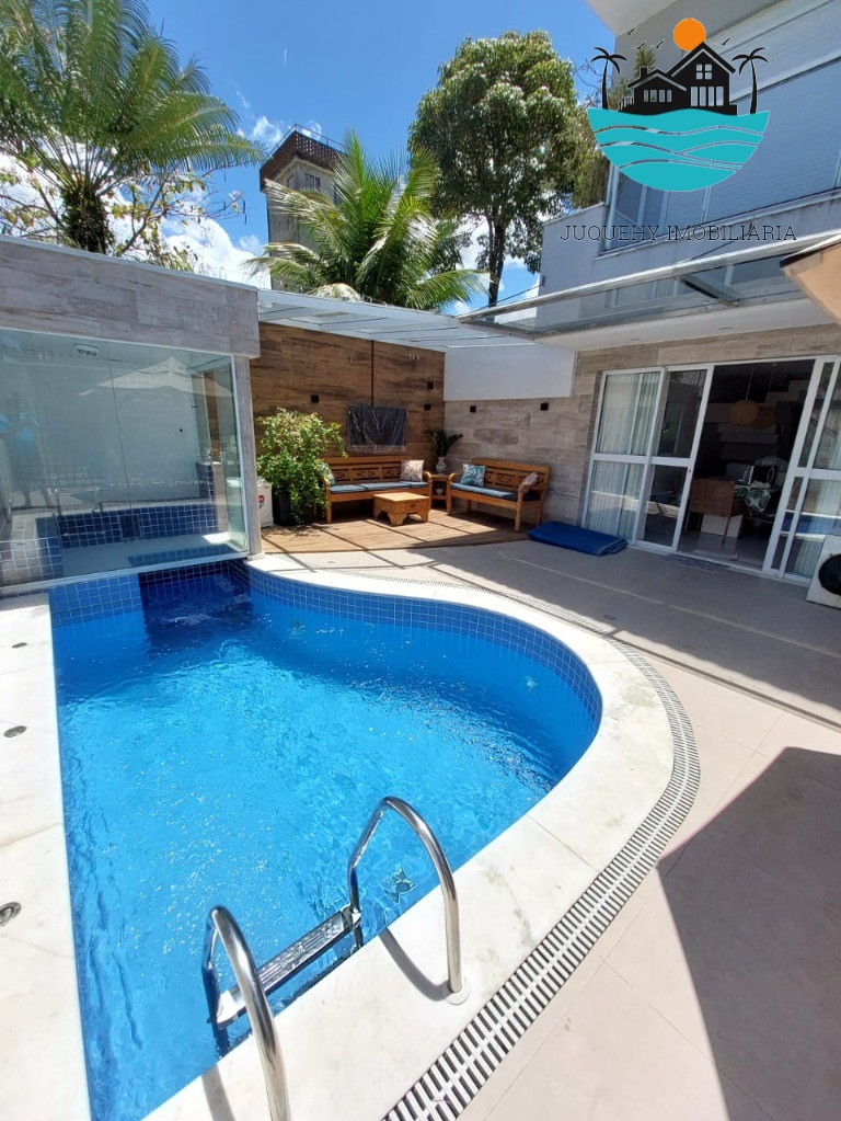 Casas para Alugar Temporada Juquehy - (Canto direito) pertinho da praia, 5 suítes, piscina aquecida, sauna, máx. 14 pessoas Juquehy Imobiliária