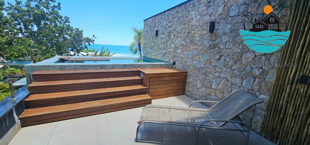 Pé na Areia com Vista ao mar - A Venda ou Locação de Temporada - Juquehy com 4 suítes, lado direito, máx. 08 pessoas Juquehy Imobiliária