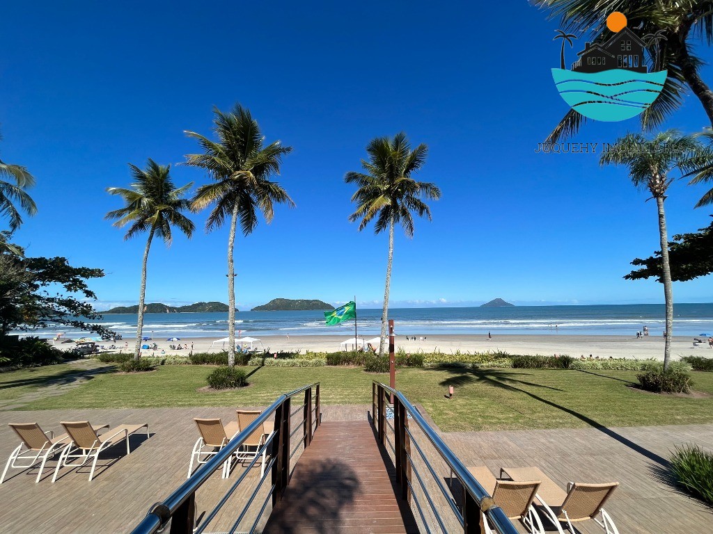 Casa em condomínio pé na areia - Temporada, com 5 suítes, 1 térrea, serviço de praia, acomodação para 14 pessoas, 4 vagas Juquehy Imobiliária