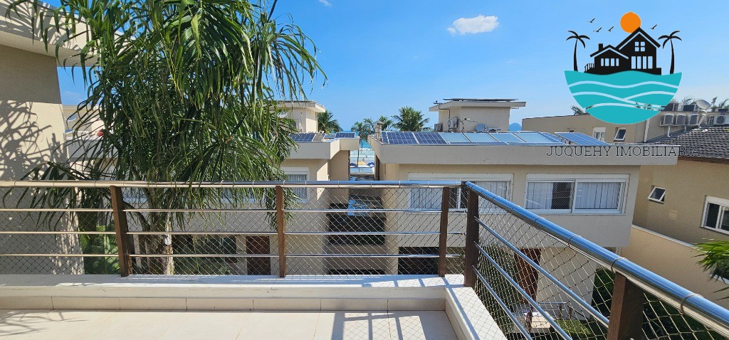 Casa em condomínio pé na areia - Temporada, com 5 suítes, 1 térrea, serviço de praia, acomodação para 14 pessoas, 4 vagas Juquehy Imobiliária