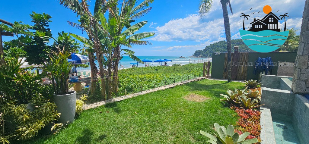 Pé na Areia com Vista ao mar - A Venda ou Locação de Temporada - Juquehy com 4 suítes, lado direito, máx. 08 pessoas Juquehy Imobiliária