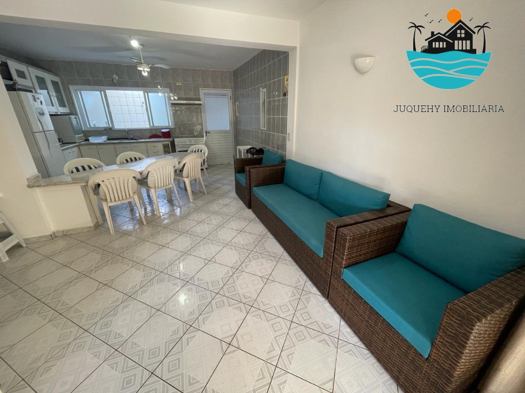 Casa Aluguel Temporada em Juquehy, max. 6 pessoas, na av. Da praia. 100m da praia, 2 dormitórios, 2 banheiros, 2 vagas Juquehy Imobiliária