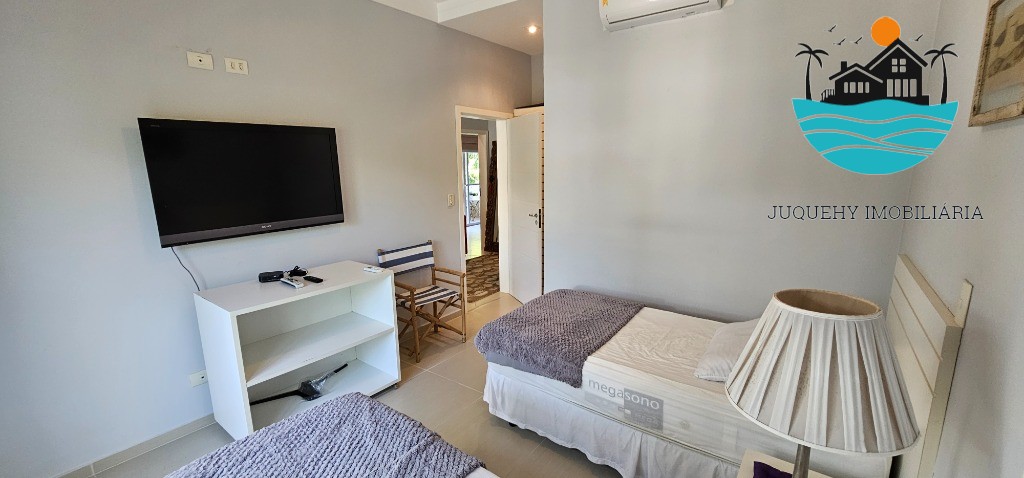 Casa alugar Juquehy - Condomínio pé na areia, Aluguel Anual, com 4 suítes, piscina e churrasqueira privativa, máx. 12 pessoas Juquehy Imobiliária