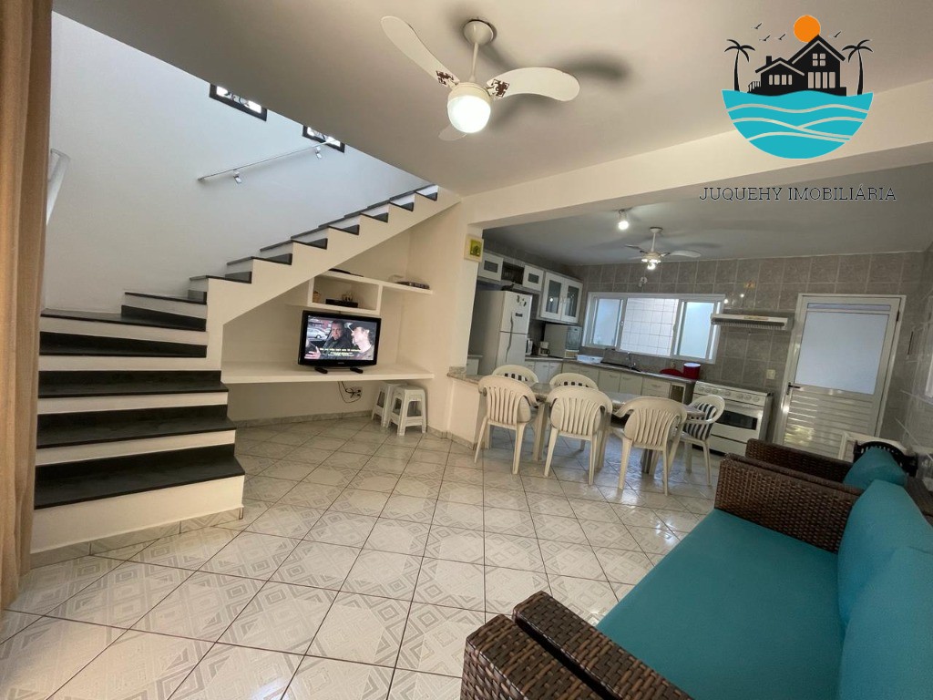 Casa Aluguel Temporada em Juquehy, max. 6 pessoas, na av. Da praia. 100m da praia, 2 dormitórios, 2 banheiros, 2 vagas Juquehy Imobiliária