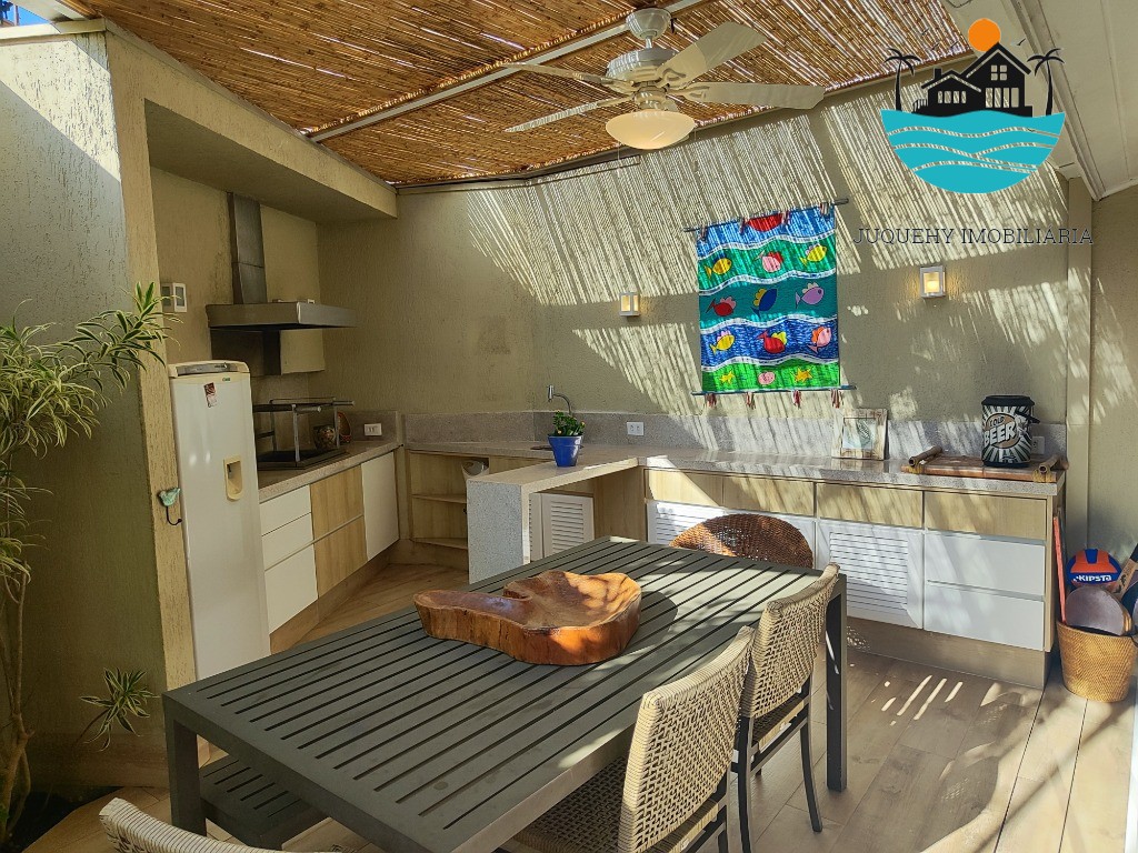 Casa em Condomínio pé na areia para Aluguel de Temporada em Juquehy com ,4 suítes, 1 térrea. - Acomodação 8 pessoas Juquehy Imobiliária