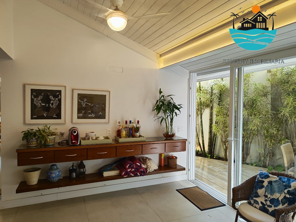 Casa em Condomínio pé na areia para Aluguel de Temporada em Juquehy com ,4 suítes, 1 térrea. - Acomodação 8 pessoas Juquehy Imobiliária