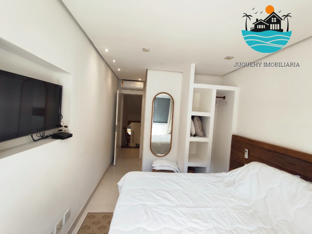 Casa Pé na Areia Juquehy, com 5 suítes, lado direito da praia, Sala de TV, 06 banheios, 02 vagas para Auto, max. 10 pessoas Juquehy Imobiliária