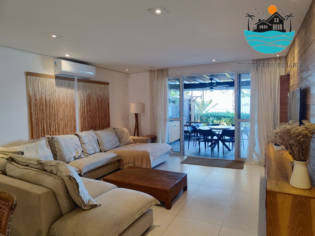 Casa pé na areia juquehy, com 5 suítes, lado direito da prai