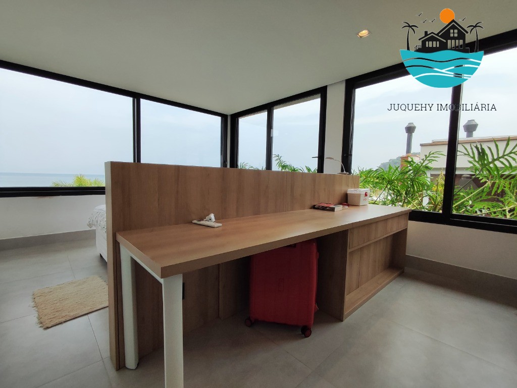 Pé na Areia com Vista ao mar - A Venda ou Locação de Temporada - Juquehy com 4 suítes, lado direito, máx. 12 pessoas Juquehy Imobiliária