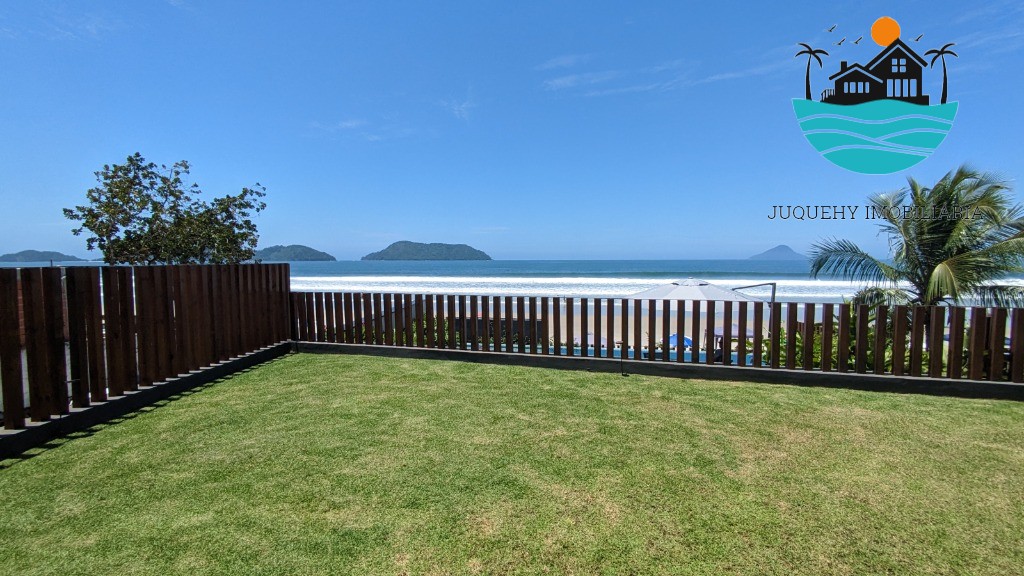 PÉ NA AREIA JUQUEHY - 5 Suítes, piscina, jacuzzi, terraço gourmet, vista para as ilhas, churrasqueira, 383 m² Juquehy Imobiliária