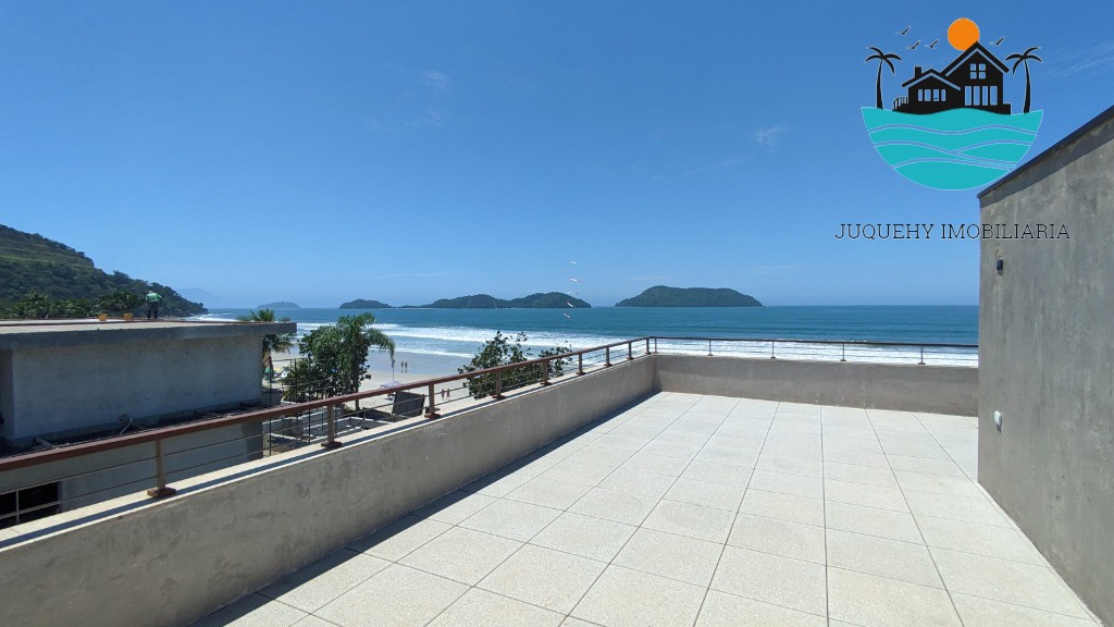 PÉ NA AREIA JUQUEHY - 5 Suítes, piscina, jacuzzi, terraço gourmet, vista para as ilhas, churrasqueira, 383 m² Juquehy Imobiliária