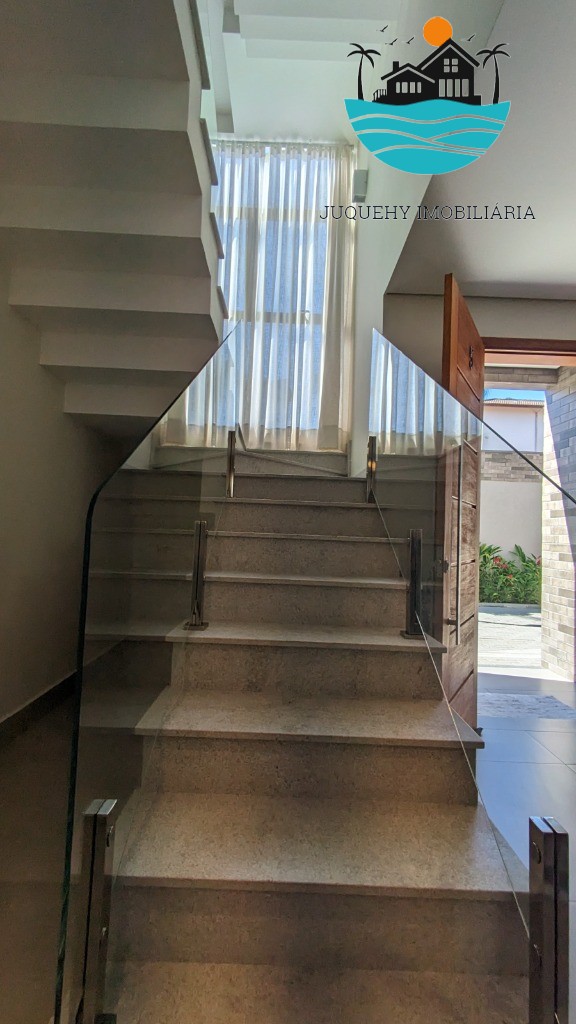 Casa a venda em condomínio pé na areia em Juquehy, aluguel de Tempora, 5 Suítes, Terraço gourment, piscina priv. 02 vagas auto Juquehy Imobiliária
