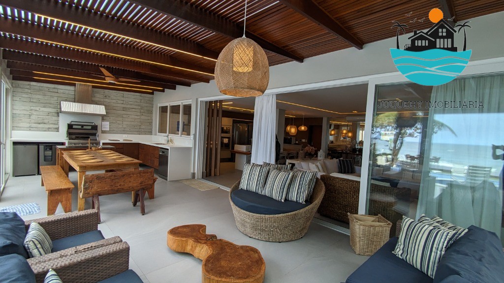 Casa Pé na Areia em Juquehy, Canto Direito - Aluguel de Temporada, piscina, sauna, 6 suítes, acomoda 16 pessoas Juquehy Imobiliária