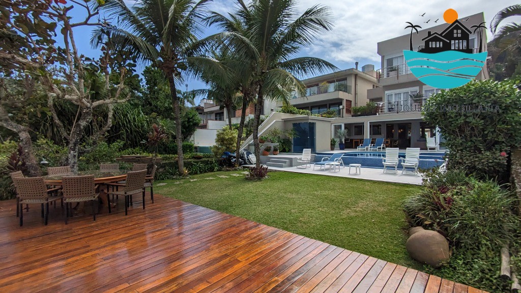 Casa Pé na Areia em Juquehy, Canto Direito - Aluguel de Temporada, piscina, sauna, 6 suítes, acomoda 16 pessoas Juquehy Imobiliária
