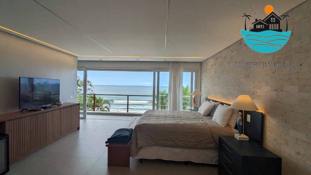 Casa Pé na Areia em Juquehy, Canto Direito - Aluguel de Temporada, piscina, sauna, 6 suítes, acomoda 16 pessoas Juquehy Imobiliária