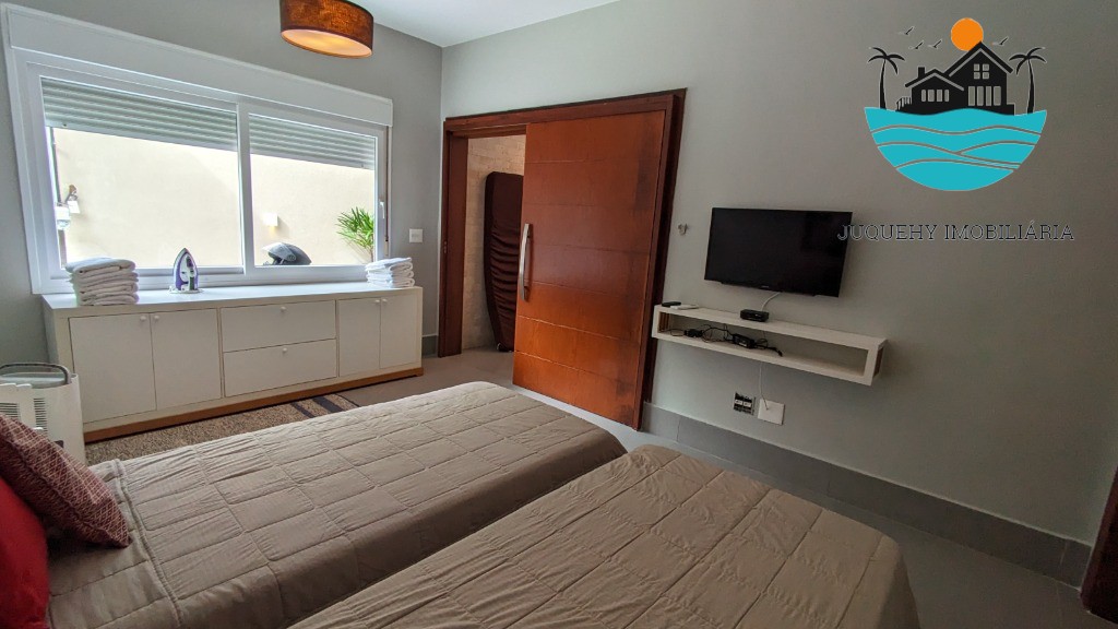 Casa Pé na Areia em Juquehy, Canto Direito - Aluguel de Temporada, piscina, sauna, 6 suítes, acomoda 16 pessoas Juquehy Imobiliária
