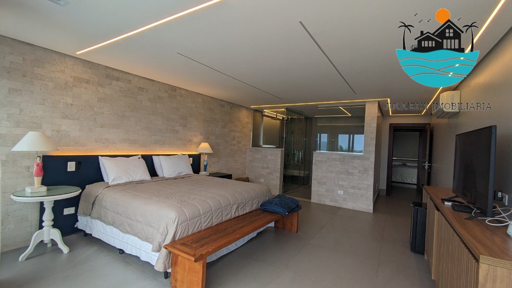 Casa Pé na Areia em Juquehy, Canto Direito - Aluguel de Temporada, piscina, sauna, 6 suítes, acomoda 16 pessoas Juquehy Imobiliária