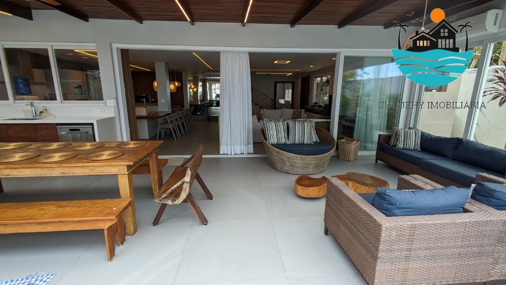 Casa Pé na Areia em Juquehy, Canto Direito - Aluguel de Temporada, piscina, sauna, 6 suítes, acomoda 16 pessoas Juquehy Imobiliária
