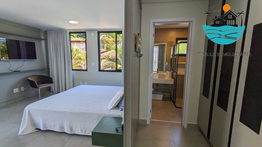 Casa a venda em condomínio pé na areia em Juquehy, aluguel de Tempora, 5 Suítes, Terraço gourment, piscina priv. 02 vagas auto Juquehy Imobiliária