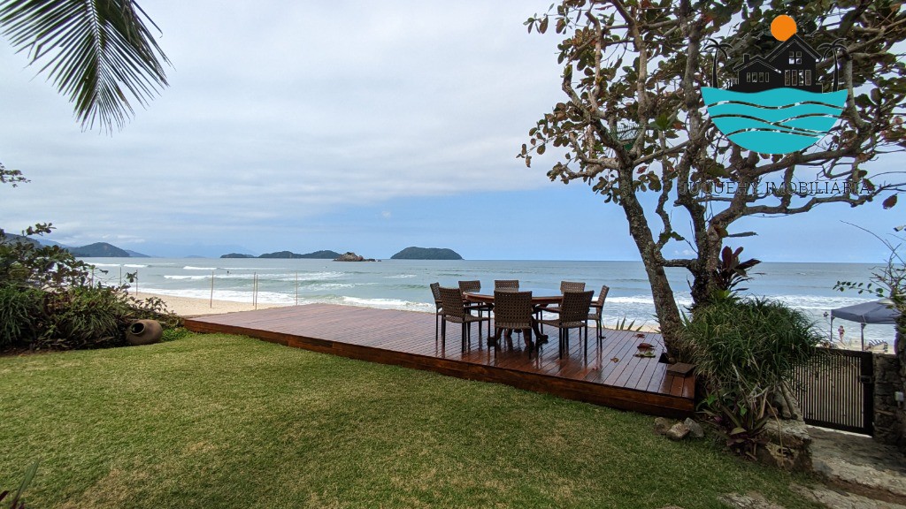 Casa Pé na Areia em Juquehy, Canto Direito - Aluguel de Temporada, piscina, sauna, 6 suítes, acomoda 16 pessoas Juquehy Imobiliária