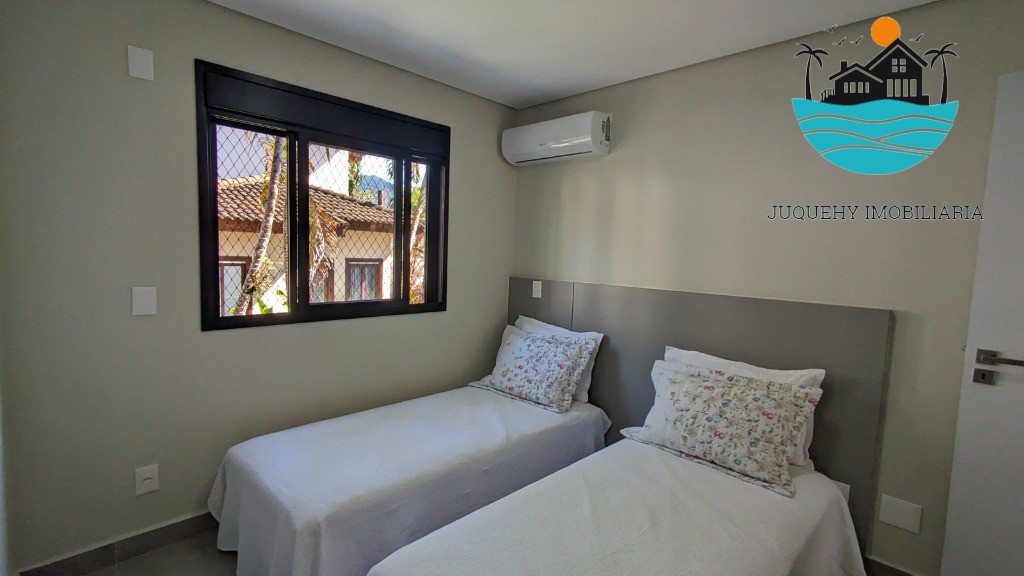 Casa a venda em condomínio pé na areia em Juquehy, aluguel de Tempora, 5 Suítes, Terraço gourment, piscina priv. 02 vagas auto Juquehy Imobiliária