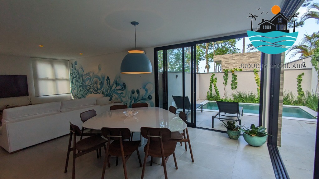 Casa Pé na Areia a Venda em Juquehy, aluguel de temporada, 4 Suítes, Terraço gourment, piscina priv. Sauna, 02 vagas auto Juquehy Imobiliária