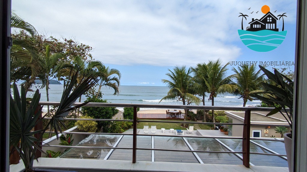 Casa Pé na Areia em Juquehy, Canto Direito - Aluguel de Temporada, piscina, sauna, 6 suítes, acomoda 16 pessoas Juquehy Imobiliária
