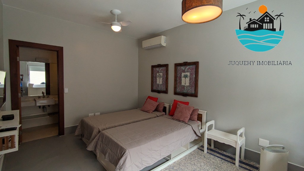 Casa Pé na Areia em Juquehy, Canto Direito - Aluguel de Temporada, piscina, sauna, 6 suítes, acomoda 16 pessoas Juquehy Imobiliária