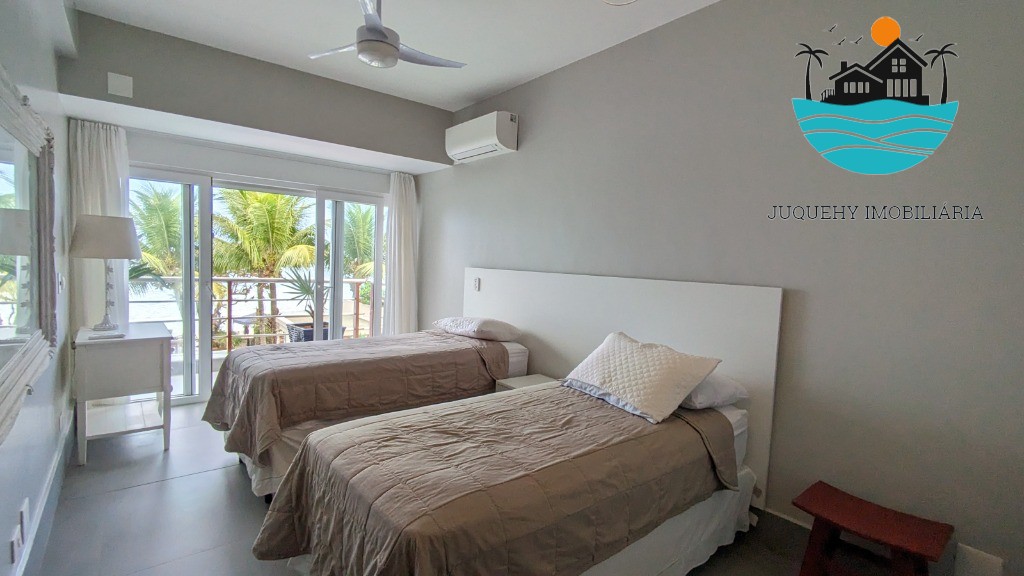 Casa Pé na Areia em Juquehy, Canto Direito - Aluguel de Temporada, piscina, sauna, 6 suítes, acomoda 16 pessoas Juquehy Imobiliária