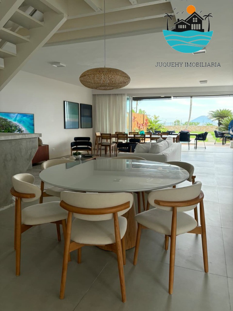 Casa venda pé na areia barra do una - aluguel, com 06 suítes