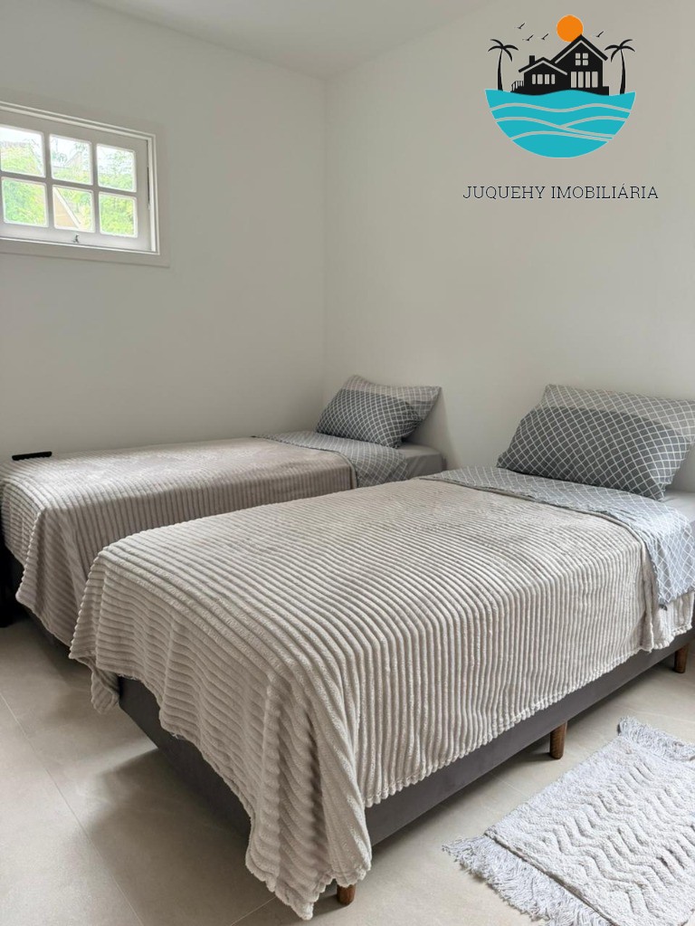 Aluguel Juquehy - Casa em cond. Pé na areia com 4 suítes, piscina, sauna, 2 vagas, serv, praia - Acomodação 11 pessoas Juquehy Imobiliária