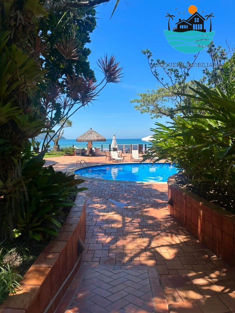 Aluguel Juquehy - Casa em cond. Pé na areia com 4 suítes, piscina, sauna, 2 vagas, serv, praia - Acomodação 11 pessoas Juquehy Imobiliária