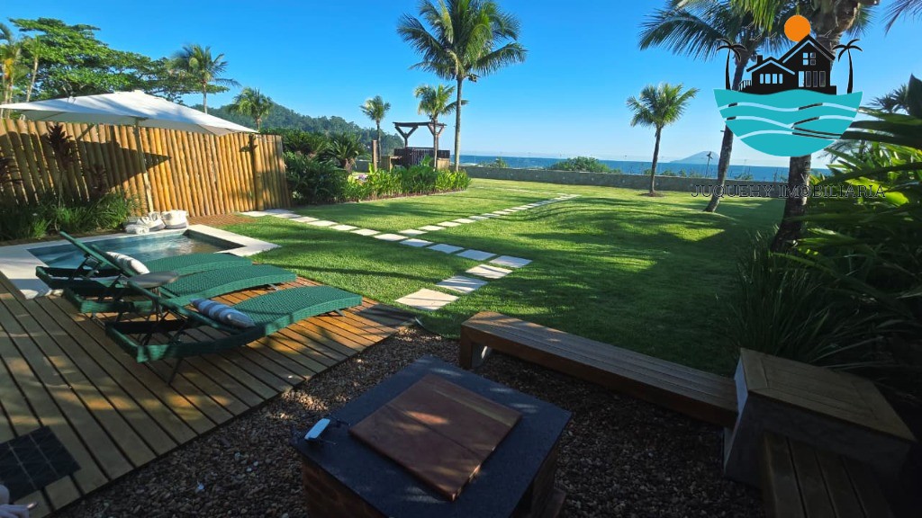 Casa Venda Pé na Areia Barra do Una - Aluguel, com 06 suítes, piscina privativa, churrasqueira, 04 vagas, max 12 pessoas I Juquehy Imobiliária