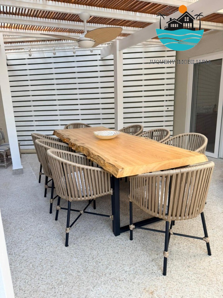 Aluguel Juquehy - Casa em cond. Pé na areia com 4 suítes, piscina, sauna, 2 vagas, serv, praia - Acomodação 11 pessoas Juquehy Imobiliária